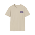 Purple Emblem + Logo Sand Tee