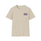 Purple Emblem + Logo Sand Tee