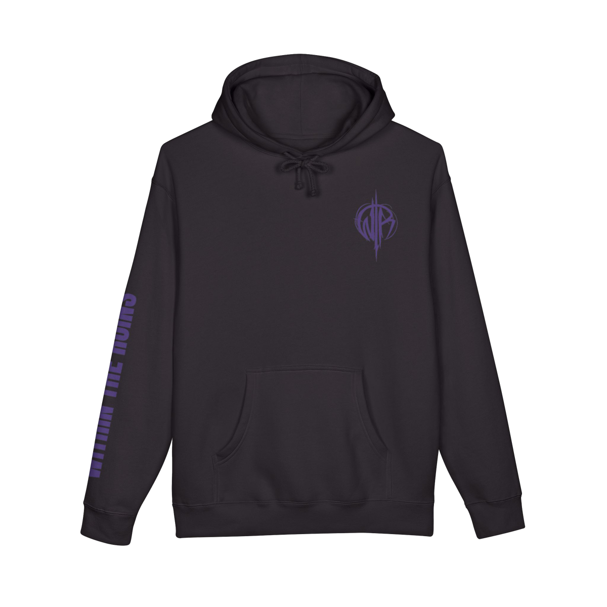 Purple Logo Hooded Sweatshirt